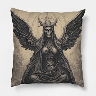 Angel of death Pillow