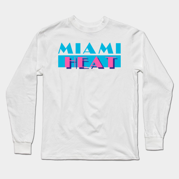 miami heat baseball tee