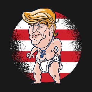 Baby Donald Trump Sore loser T-Shirt