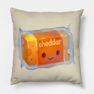 Cute Cheddar Cheese Block Pillow