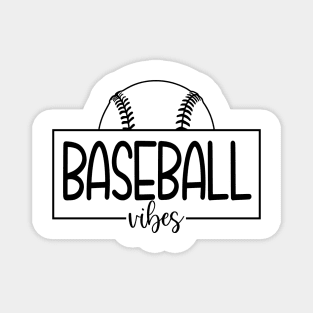 Baseball Vibes Shirt Magnet