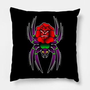 Rose Spider Pillow