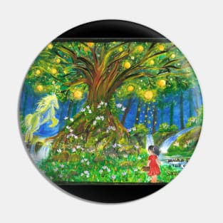 a magical story book the tree of wishes Pin