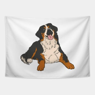 Bernersennen hund dog Tapestry