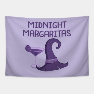 Midnight Margaritas Cheeky Witch Tapestry