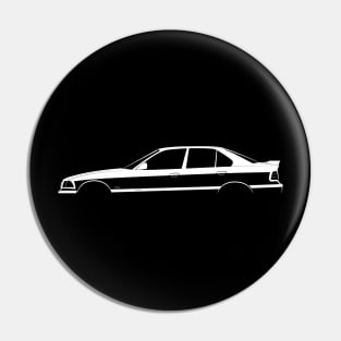 BMW M3 (E36) Silhouette Pin