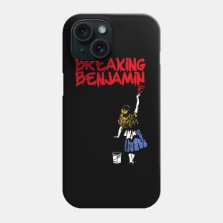 breaking and red girl Phone Case