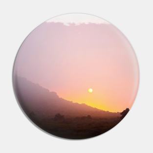 Aesthetic Sunset Pin