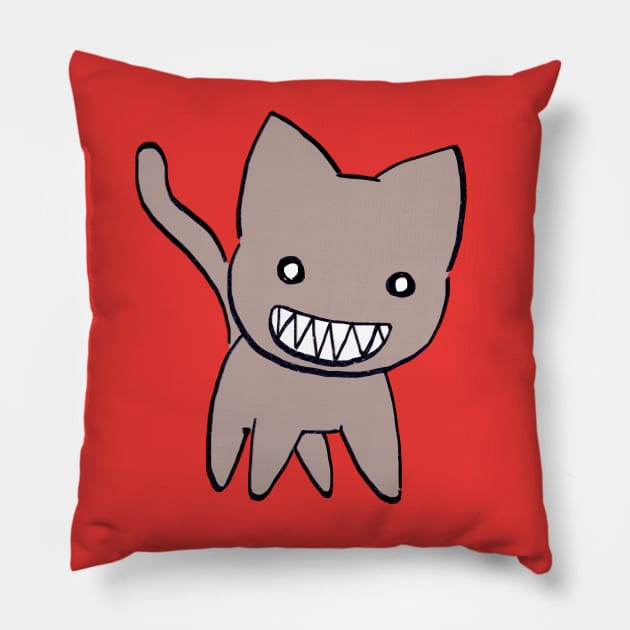 I draw the cute kamineko / funny azumanga daioh manga Pillow by mudwizard