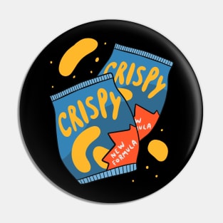 Crispy Chips - Snack Lover Art Pin