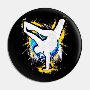 Breakdance - Breakdancer - Breakdancing BBoy - Streetdance Pin