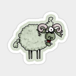 Zombie Ram Magnet