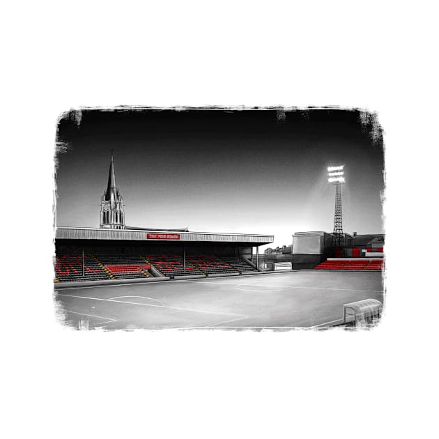 Dalymount Park - Bohemian FC - League of Ireland Football by barrymasterson