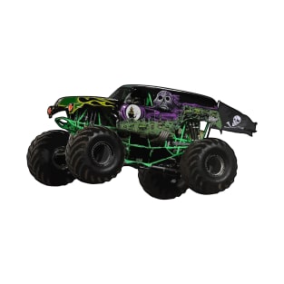 Monster Truck Freestyle Illustration T-Shirt