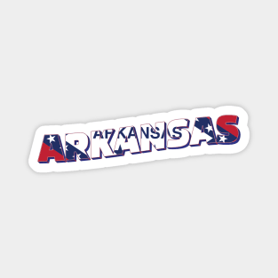 Arkansas vintage style retro souvenir Magnet