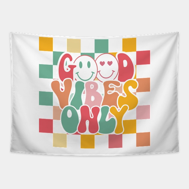 Good Vibes Only Tapestry by Naturestory