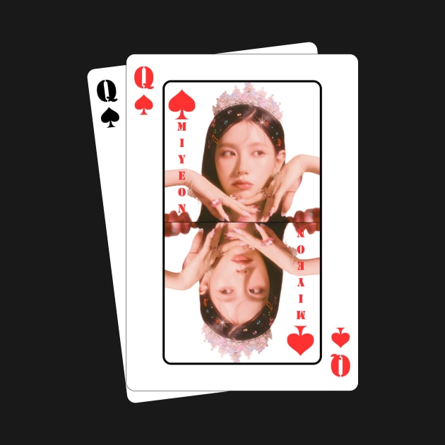 Playing Card Miyeon Queencard (G)I-dle by wennstore