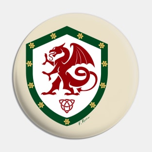 Wales Crest Pin