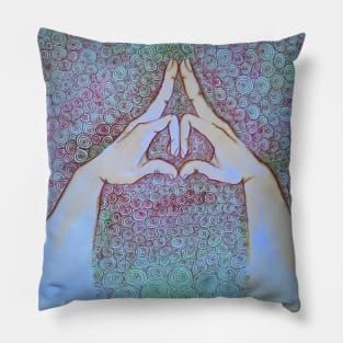 Yoga Mudra 01 Pillow