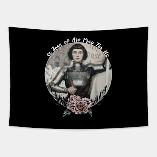 St Joan of Arc Am Not Afraid I Was Born Do This Saint Tapestry