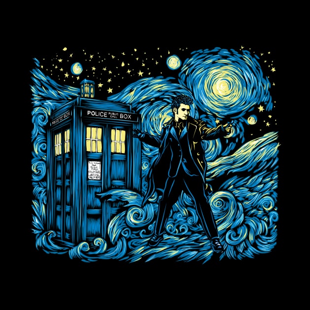 Tenth doctor dreams of time and space by DrMonekers