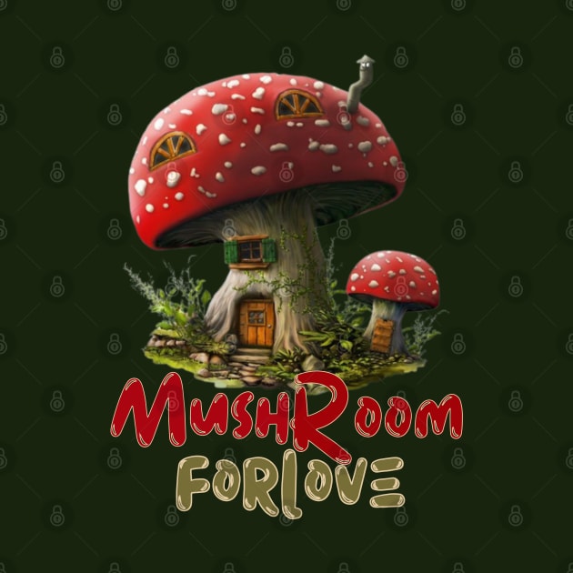 Mushroom for love by Kikapu creations