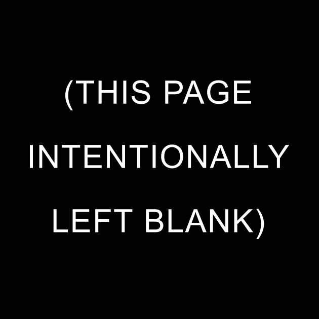 This Page Intentionally Left Blank by ChetWallop