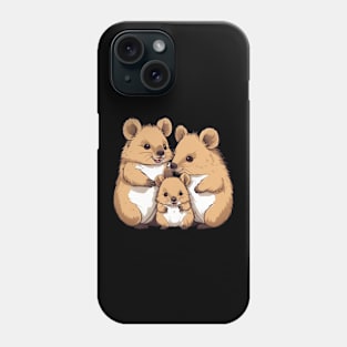 Cute Quokka Family Phone Case