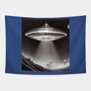 UFO Invasion Tapestry