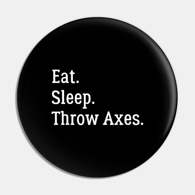 Axe Throwing Pin by HobbyAndArt