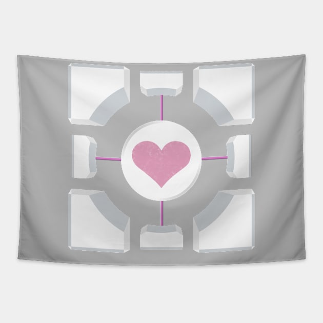 Companion Cube Tapestry by cunningmunki