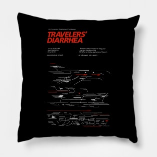 Traveler's Diarrhea Pillow