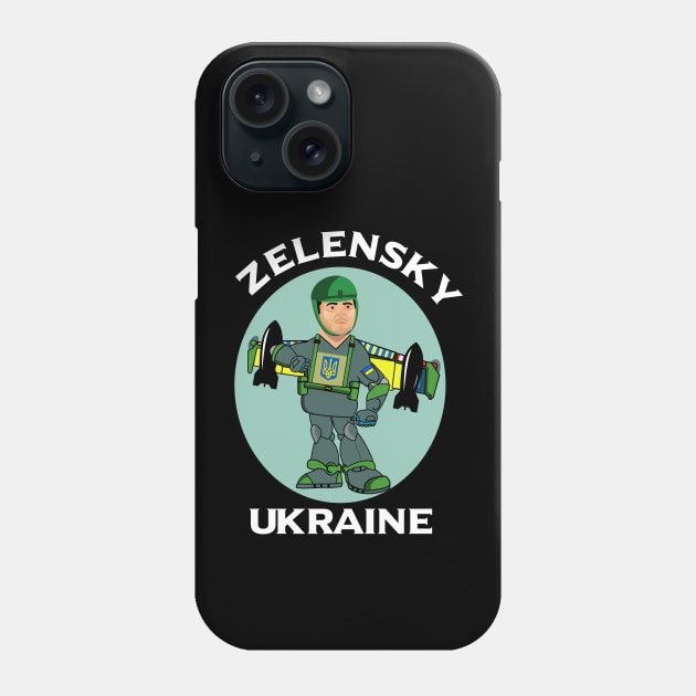 Slava Ukraini Phone Case by BishBashBosh