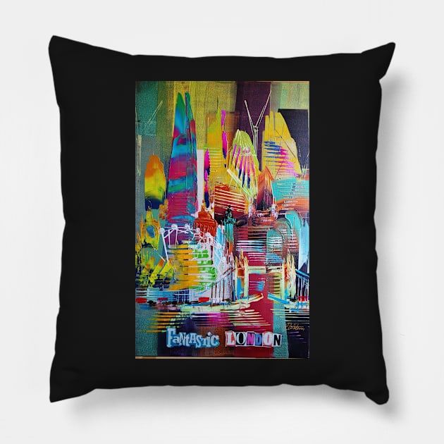 Fantastic London 127 Pillow by artsale