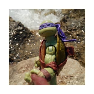 n3rdp8rn 18 -  toy photography – turtles – don – selfie T-Shirt