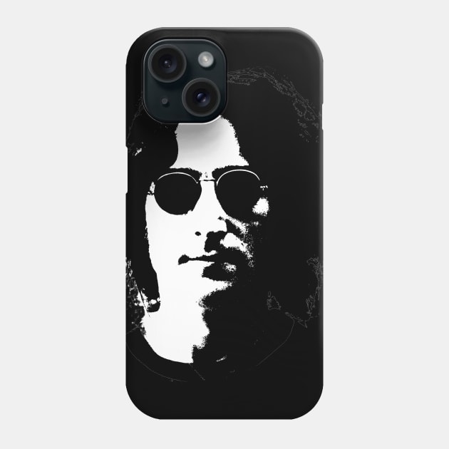 john Lennon Print on Back Phone Case by phatvo