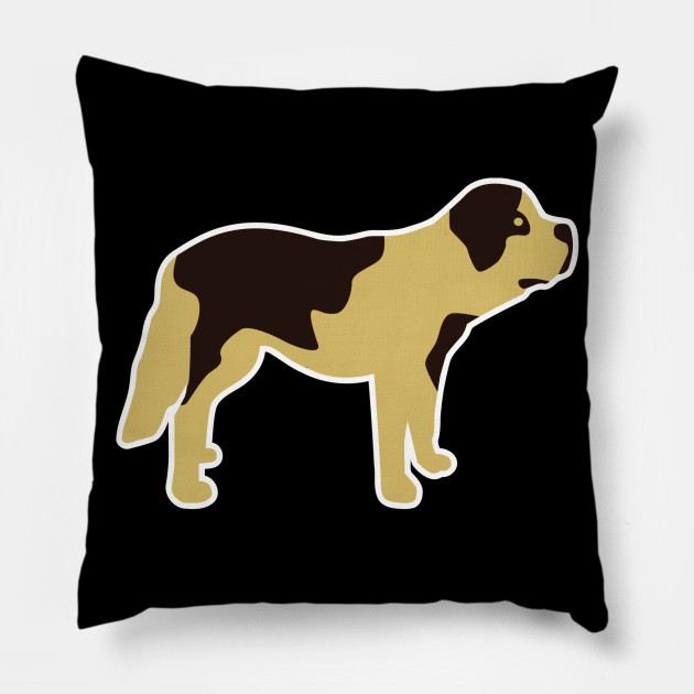 st bernard pillow pet