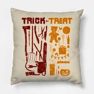 Trick or Treat / Halloween tools Pillow