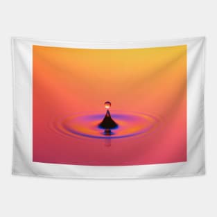 Water drop impact (A180/0083) Tapestry