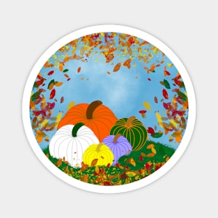 Fall into Autumn Magnet