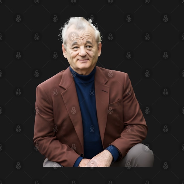 Bill Murray by Dancing Art