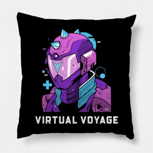 Virtual voyage Metaverse Pillow