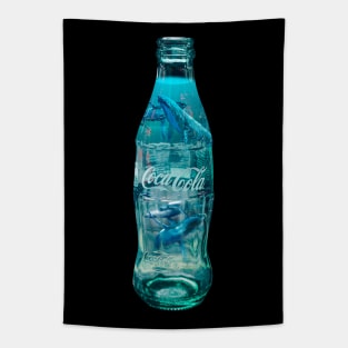 Whale Swimming in a Coke Bottle Tapestry