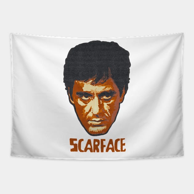 Scarface Tapestry by Soysip