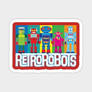 Retrorobots Magnet