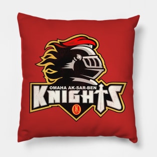 Defunct Omaha Ak Sar Ben Knights Hockey Team Pillow