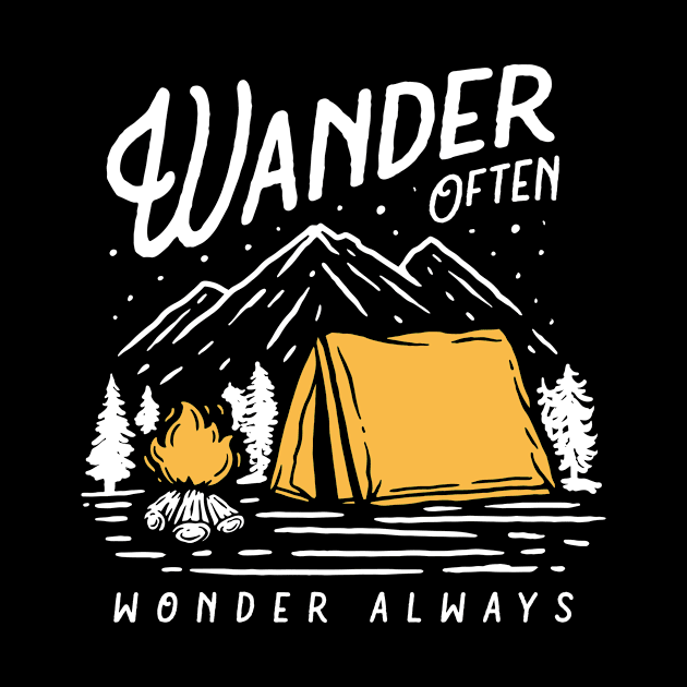 Mountain camping (Wander often, wander always) by Frispa