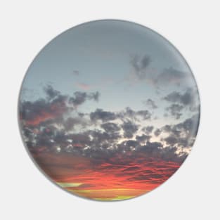 Sunset in clouds Pin
