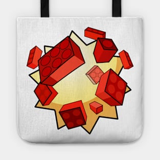 Exploding Bricks Tote