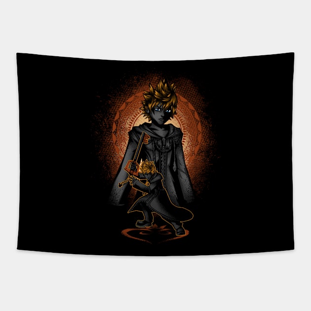 The Key of Destiny Roxas Tapestry by HyperTwenty